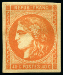Stamp of France » Collections 1852-1870, Sélection de 6 bonnes valeurs
