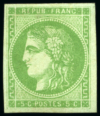 Stamp of France » Collections 1852-1870, Sélection de 6 bonnes valeurs