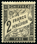 Stamp of France » Timbres-Taxe 1871-1892, Sélection de 4 valeurs