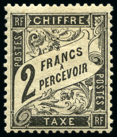 Stamp of France » Timbres-Taxe 1871-1892, Sélection de 4 valeurs