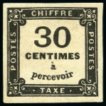 Stamp of France » Timbres-Taxe 1871-1892, Sélection de 4 valeurs