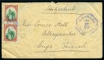Stamp of Large Lots and Collections 1880-1951, LATIN AMERICA: Group of 217 covers addressed to Switzerland