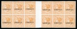 Stamp of Mauritius » Later Issues 1863-72 De La Rue imperforate Plate Proofs