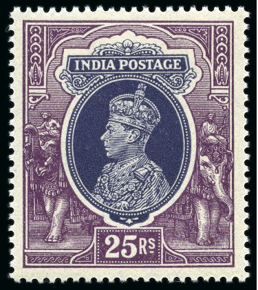 Stamp of India 1937-40 Set of 18 mint nh, plus 1940-43 14a, very 
