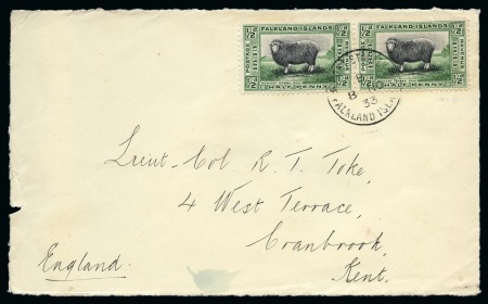 Stamp of Falkland Islands » Collections 1901-2016, Collection of cover/cards