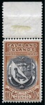 Stamp of Falkland Islands 1933 Centenary mint set to £1, with only a couple 