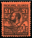 Stamp of Falkland Islands » Collections 1878-1983, Mint & used collection in a stockbook