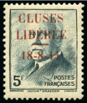 Stamp of France » Libération CLUSES Série complète de 6 valeurs, neuf sans ch.,