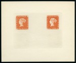 Stamp of Mauritius » 1847 Post Office Issue (SG 1-2) 1847 Post Office reprints from 1911, one sheetlet 