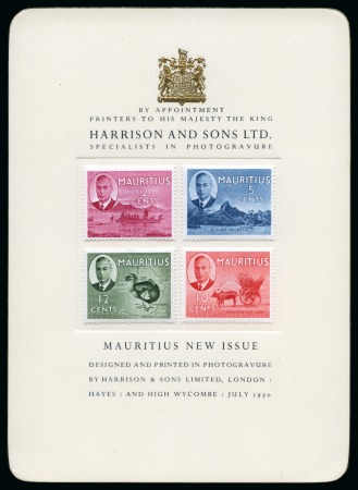 Stamp of Mauritius » Collections 1950-84, Mint collection in an album, seemingly co