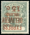 Stamp of Mauritius » Later Issues 1903-04 Express Group including varieties
