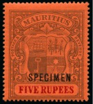 Stamp of Mauritius » Collections Specimen group