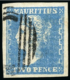 Stamp of Mauritius » 1859 Dardenne Issue (SG 41-44) Dardenne used