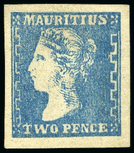 Stamp of Mauritius » 1859 Dardenne Issue (SG 41-44) Dardenne unused