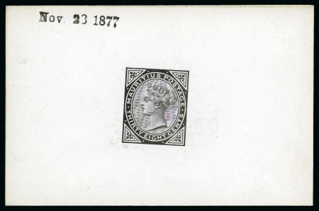 Stamp of Mauritius » Later Issues 1879-80 38c De La Rue die proof