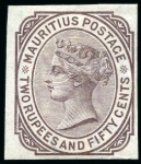 Stamp of Mauritius » 1879-80 De La Rue Watermark CC (SG 92-100) 1879-80 Issue imprimaturs