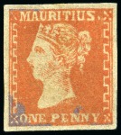 Stamp of Mauritius » 1859 Dardenne Issue (SG 41-44) Dardenne group
