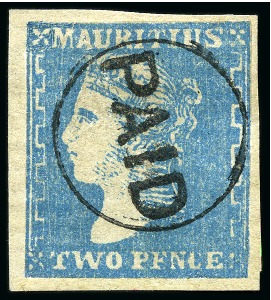 Stamp of Mauritius » 1859 Dardenne Issue (SG 41-44) Dardenne group