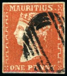 Stamp of Mauritius » 1859 Dardenne Issue (SG 41-44) Dardenne group