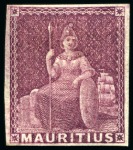 Stamp of Mauritius » 1858-62 Britannia Issues (SG 26-35) 1858-62 Britannia mint/unused group