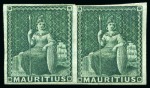 Stamp of Mauritius » 1858-62 Britannia Issues (SG 26-35) 1858-62 Britannia mint/unused group