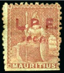 Stamp of Mauritius » 1858-62 Britannia Issues (SG 26-35) 1858-62 Britannia mint/unused group