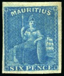 Stamp of Mauritius » 1858-62 Britannia Issues (SG 26-35) 1859-61 Britannia mint/unused group