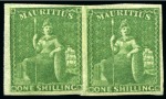 Stamp of Mauritius » 1858-62 Britannia Issues (SG 26-35) 1859-61 Britannia mint/unused group