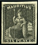 Stamp of Mauritius » 1858-62 Britannia Issues (SG 26-35) 1859-61 Britannia mint/unused group