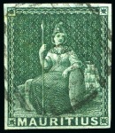 Stamp of Mauritius » 1858-62 Britannia Issues (SG 26-35) 1858-62 Britannia used group