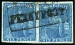 Stamp of Mauritius » 1858-62 Britannia Issues (SG 26-35) 1858-62 Britannia used group