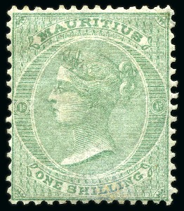 Stamp of Mauritius » Later Issues 1860 De La Rue No Wmk unused set