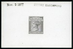 Stamp of Mauritius » Later Issues 1879-80 25c De La Rue die proof