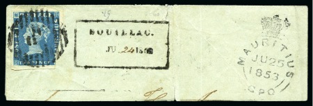 Stamp of Mauritius » Collections 1848-59 Post Paid 2d group