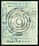 Stamp of Mauritius » Collections 1848-59 Post Paid 2d group