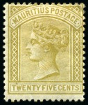 Stamp of Mauritius » Collections 1860-1893, Mint and used collection incl. varieties