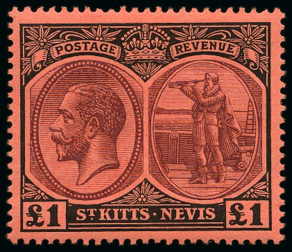 Stamp of St. Kitts-Nevis » St. Kitts-Nevis Crown Colony & Later 1920-22 Mint nh set of 13
