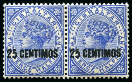 Stamp of Gibraltar 1889 Issue mint selection incl. varieties