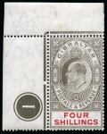 Stamp of Gibraltar 1906-11 Mint set with extra shades