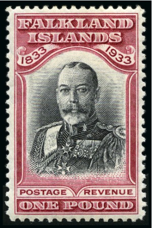 Stamp of Falkland Islands 1933 Centenary mint set plus extras