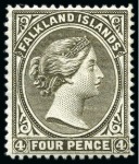 Stamp of Falkland Islands » Collections 1869-98 QV Mint & used collection