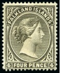Stamp of Falkland Islands » Collections 1869-98 QV Mint & used collection