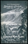 Stamp of Olympics » 1924 Chamonix 1924 Postcard with "SPORTS d'HIVER / CHAMONIX - MONT-BLANC / JANVIER 1924" cancel