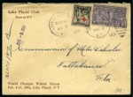 Stamp of Olympics » 1932 Lake Placid Two covers incl. Lake Placid Club with "World Olympic Winter Games"
