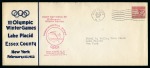 Stamp of Olympics » 1932 Lake Placid Two covers incl. Lake Placid Club with "World Olympic Winter Games"