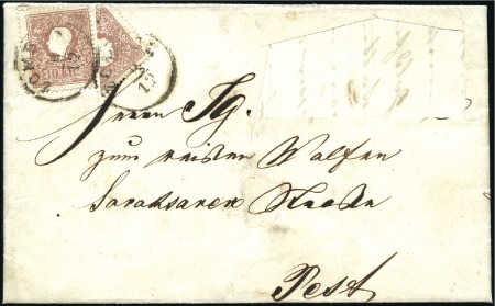 Stamp of Hungary Inlandsbriefe 3.Zone - Domestic Letters Zone 3