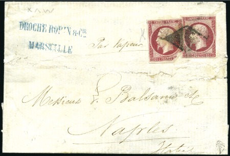 Stamp of France Grande rareté des oblitérations maritimes