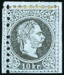 Stamp of Hungary 1867 Ausgabe - 1867 IssueANDRUCKE - MAKULATURD