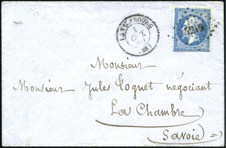 Stamp of Auction catalogues 1860 Première utilisation du timbre à date