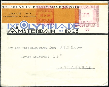 Stamp of Olympics » 1928 Amsterdam 1928 (Feb) Netherlands Olympic Committee printed e